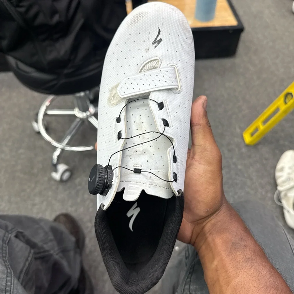 Specialized Men's White Road Cycling Shoe - Boa Closure